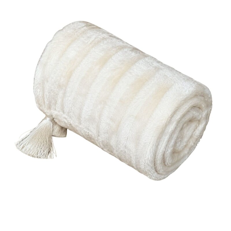 Mantón Visón Blanco