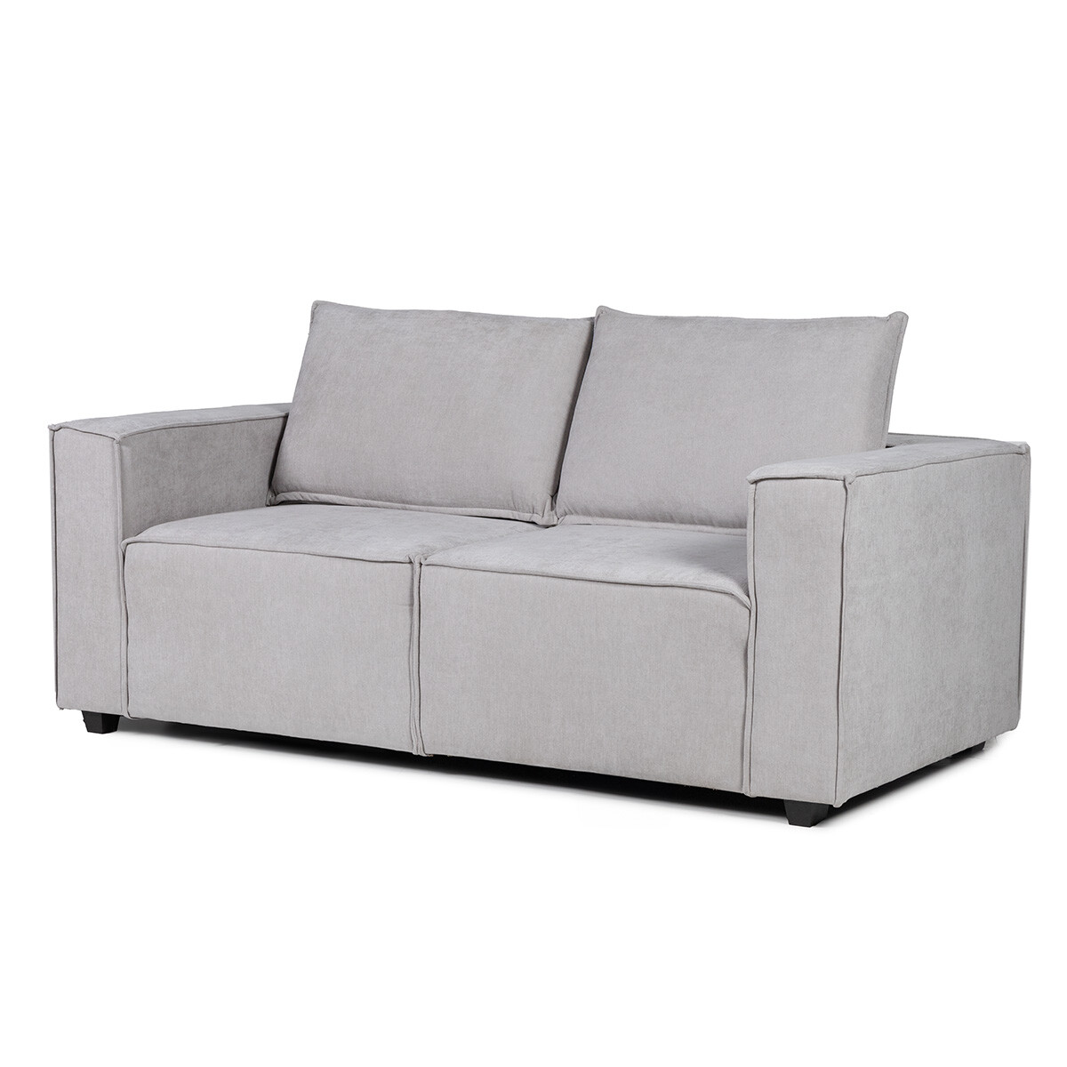 Sofá Urban - Tela Microfibra - 2 cuerpos - 12073 (Greige) 