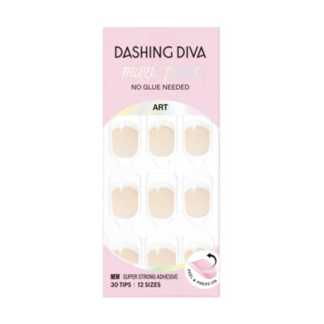 Uñas En Gel Listas (Press On) Mini French