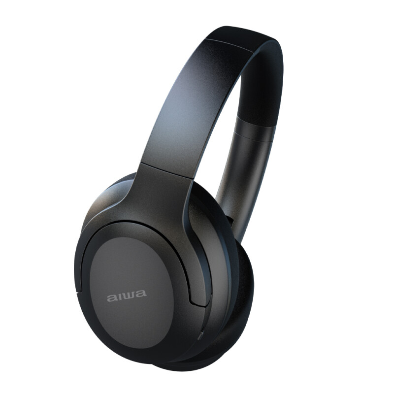 Auriculares Bluetooth Noise Cancelling AIWA con Micrófono Batería hasta 40 Horas Y Diseño Ergonómico Auriculares Bluetooth Noise Cancelling AIWA con Micrófono Batería hasta 40 Horas Y Diseño Ergonómico