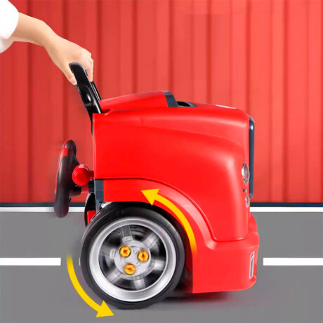 Set Herramientas Camión Taller Reparación Auto Juguete Rojo