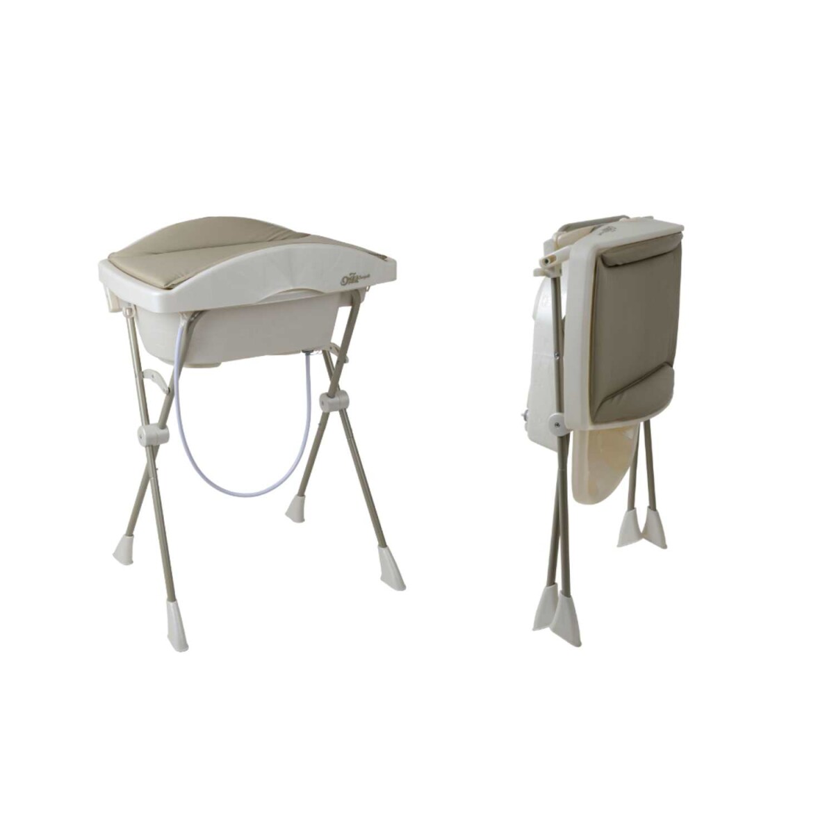 Bañera Burigotto Beige con Cambiador - BEIGE 