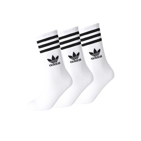 MEDIAS adidas CLASICOS MID CUT White