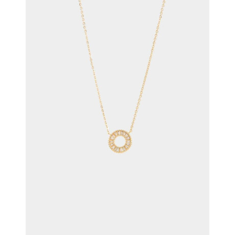 Cadena Corta con Dije Premium Dorado