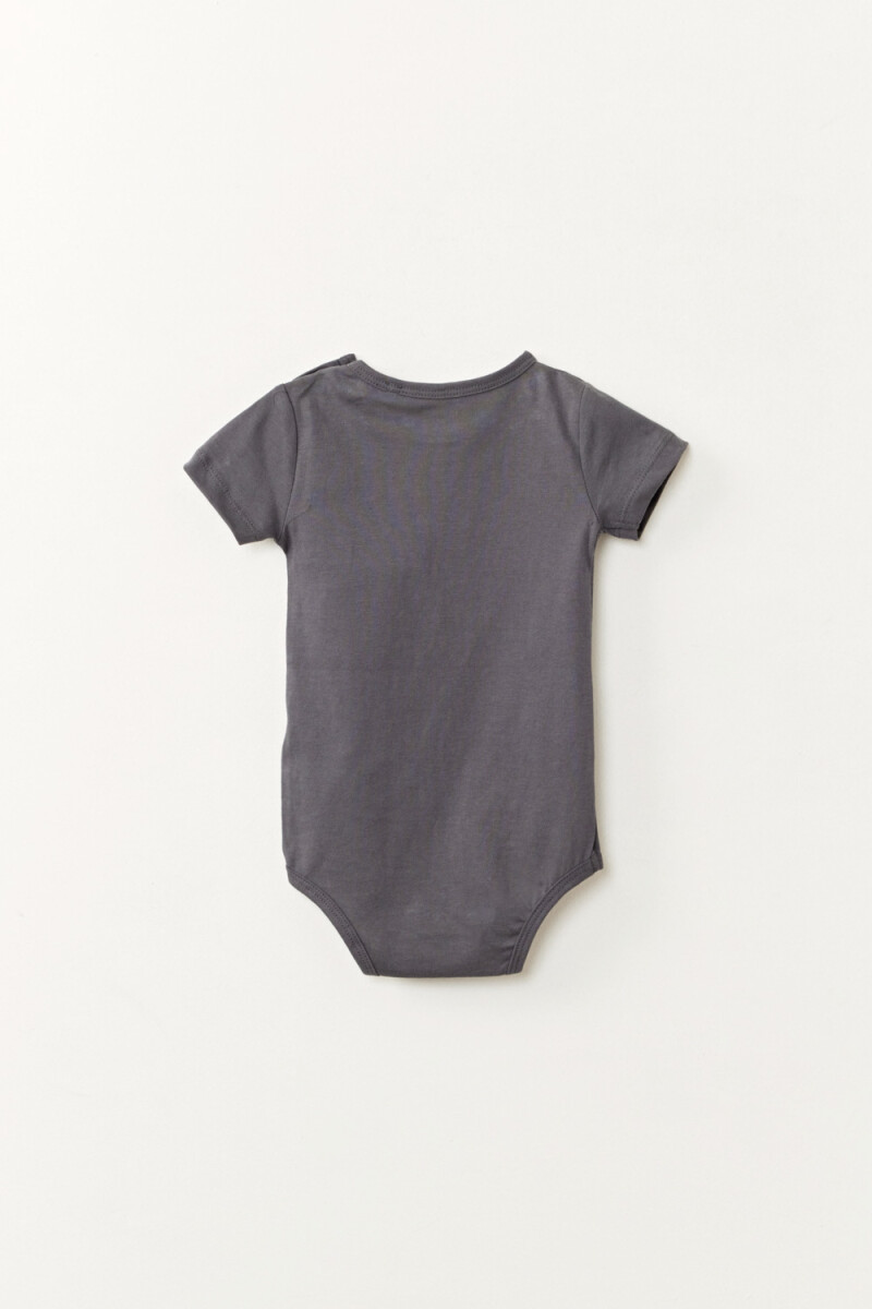 Body manga corta Star Wars Gris Oscuro