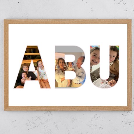 Portarretratos Personalizado para Abuelo con Fotos Portarretratos Personalizado para Abuelo con Fotos