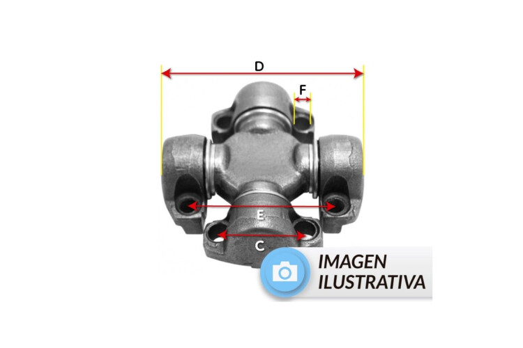 CRUCETA C:33.3mm D:79mm CRUCETA C:33.3mm D:79mm