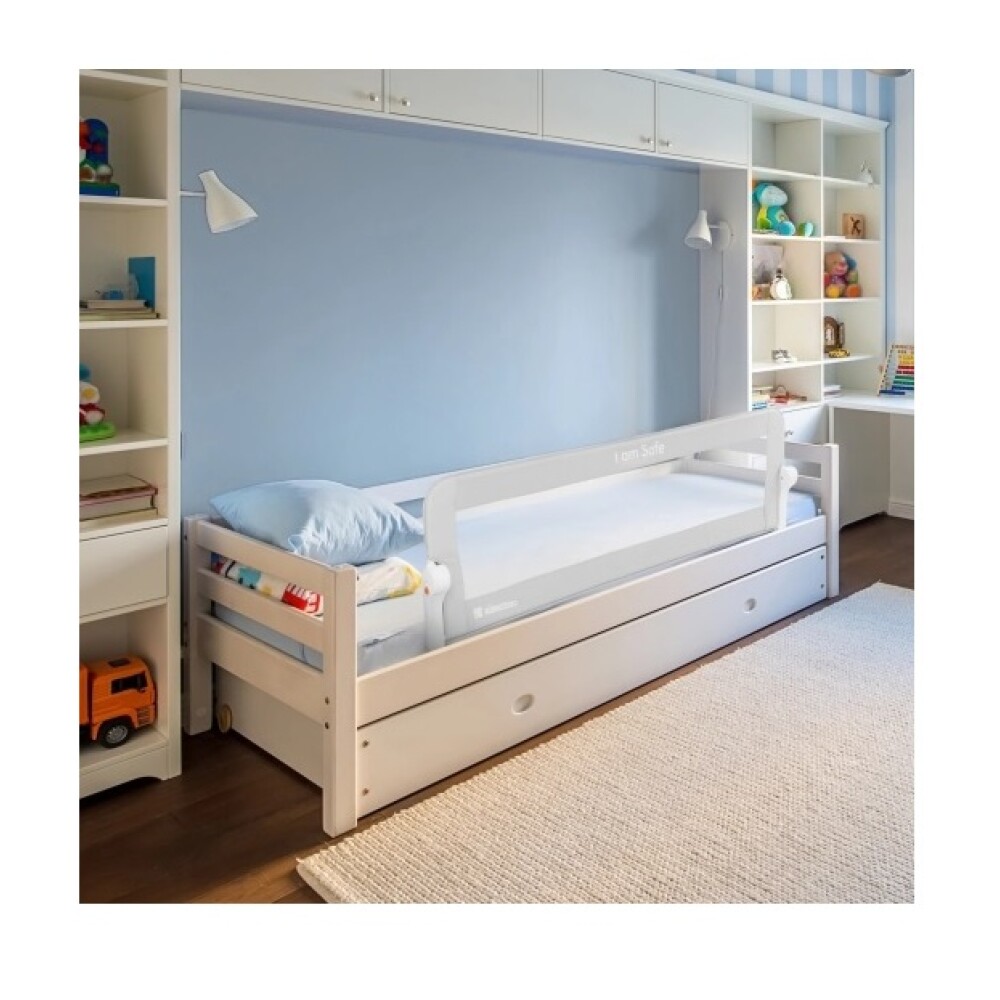 Baranda cama I AM SAFE KIKKABOO 120cms gris Baranda cama I AM SAFE KIKKABOO 120cms gris