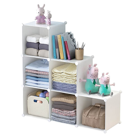 Estantería Biblioteca IMBACK IBK-PLC008 | 6 Cubos Modulares, Compacta, Resistente y Versátil Blanco Estantería Biblioteca IMBACK IBK-PLC008 | 6 Cubos Modulares, Compacta, Resistente y Versátil Blanco