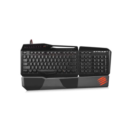 OUTLET-Teclado Gamer Mad Catz Strike 3 Negro Retroiluminado OUTLET-Teclado Gamer Mad Catz Strike 3 Negro Retroiluminado