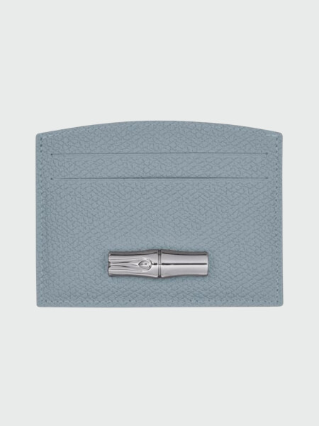 Longchamp -Tarjetero de cuero, Roseau 627