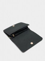 Bolso De Mano De Efecto Piel Con Tachuelas negro