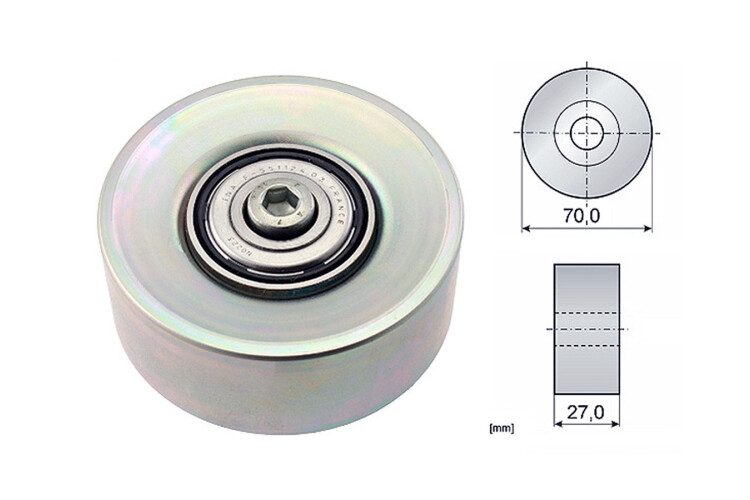 Tensor Guia Correa BMW 530D (E60)/X3 Diesel (E83)/320D (E46)/330D (E90)/330Xd (E46) 03-11 Tensor Guia Correa BMW 530D (E60)/X3 Diesel (E83)/320D (E46)/330D (E90)/330Xd (E46) 03-11