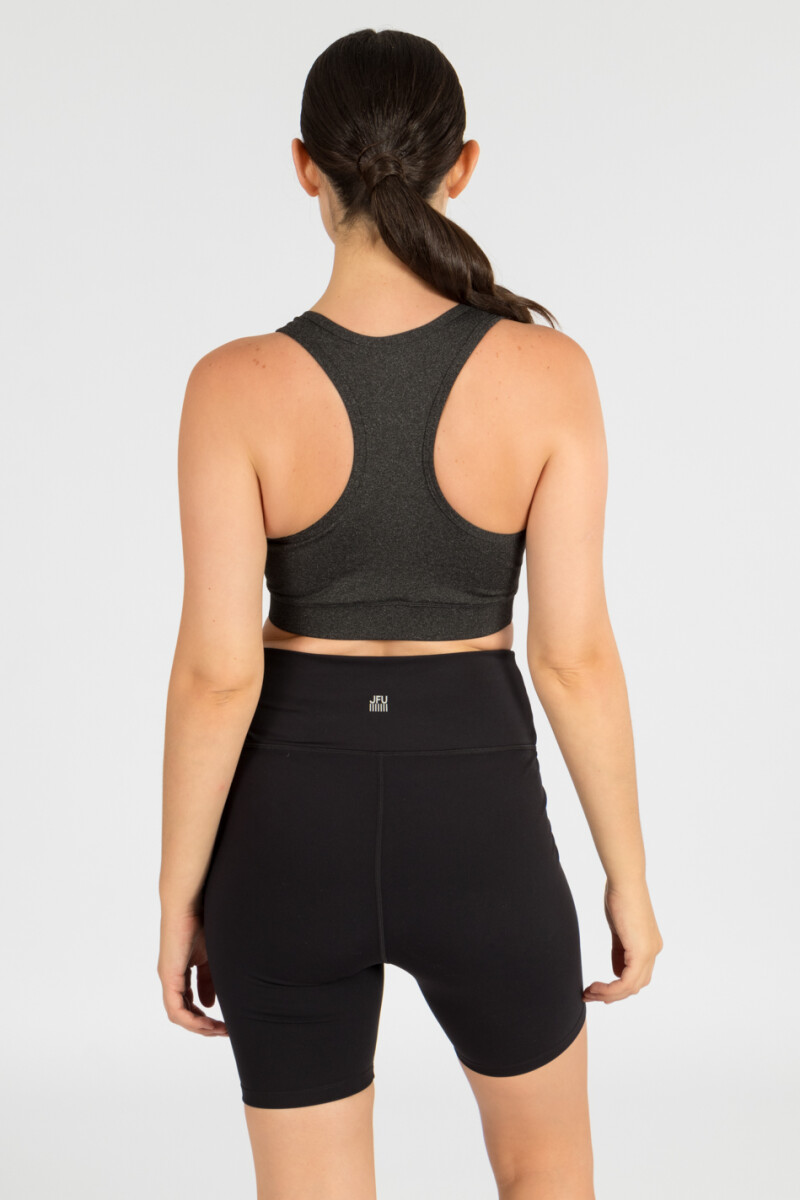 Top halter Gris melange