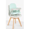 Silla de comer portatil PAPPO KIKKABOO verde agua