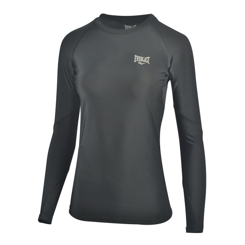 L/S FEM POLY SPX EVERLAST COMPRESSION NEGRO