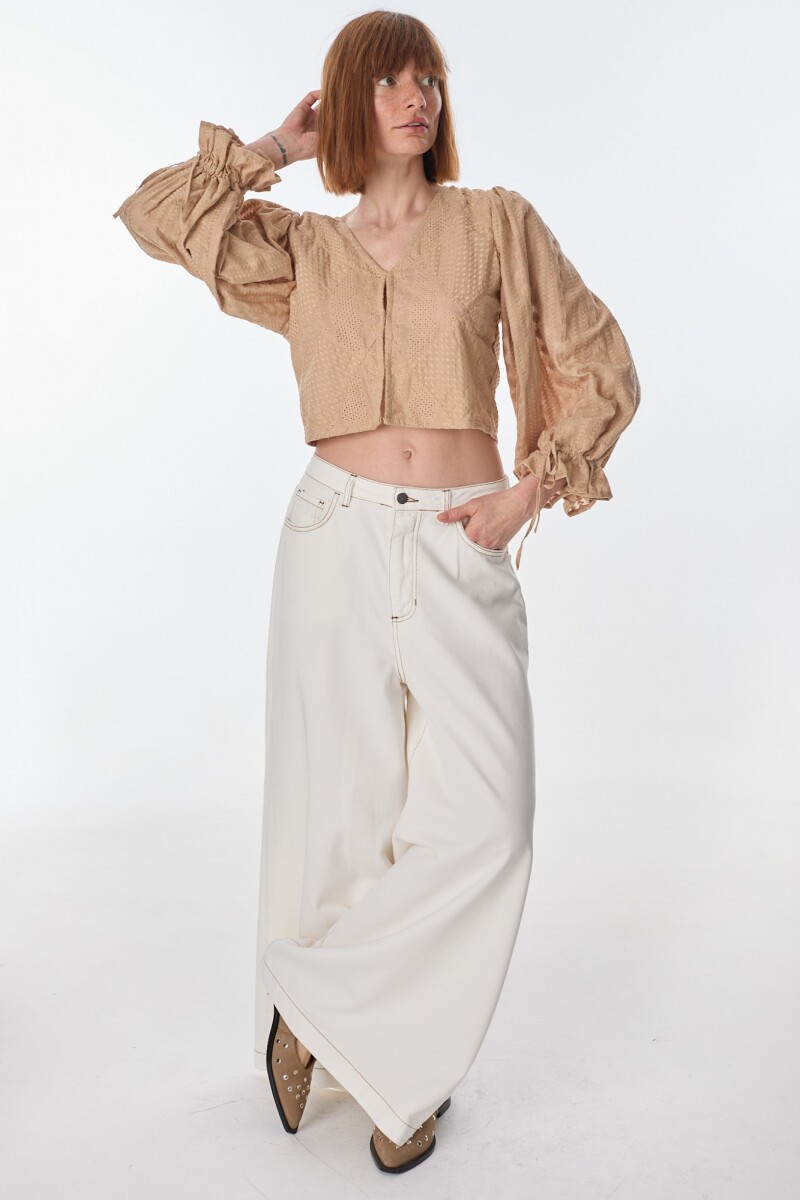 Camisa Rumba Beige