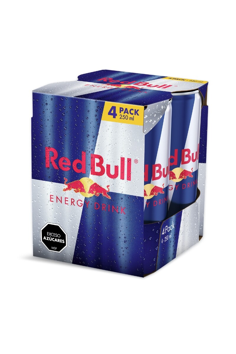 Energizante RED BULL ENERGY DRINK® 250ml.4pack Energizante RED BULL ENERGY DRINK® 250ml.4pack