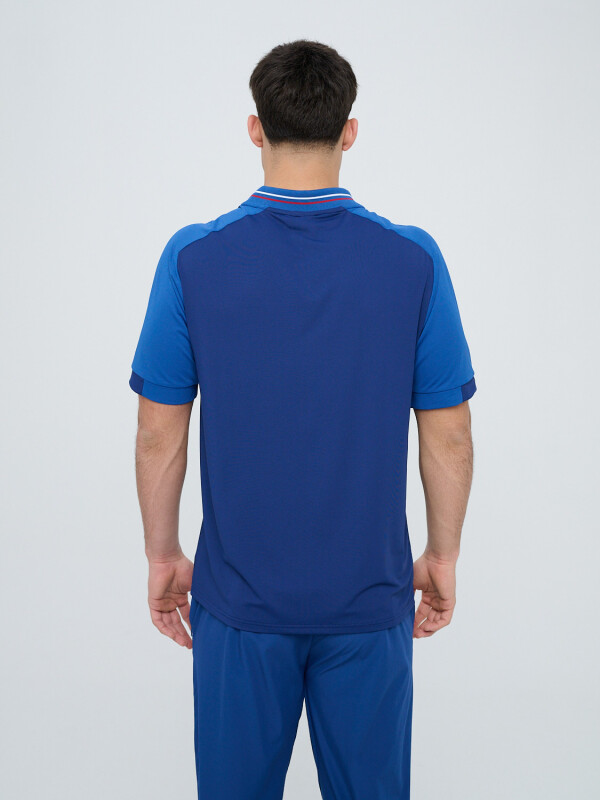REMERA POLO PRESS Nacional Hombre Azul Marino