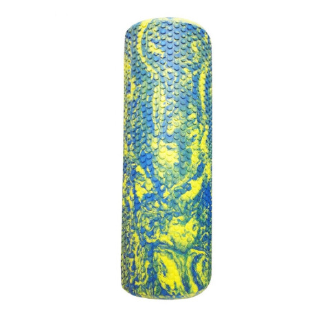 Rolo Sensitvo Pilates 45cm Macizo Rodillo Yoga Gym Multicolor