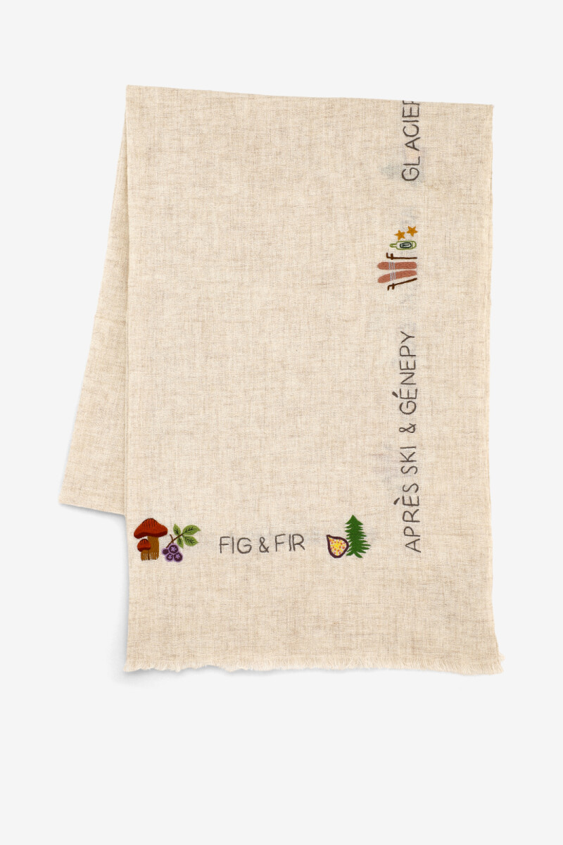 BUFANDA FIG & FIR Avena