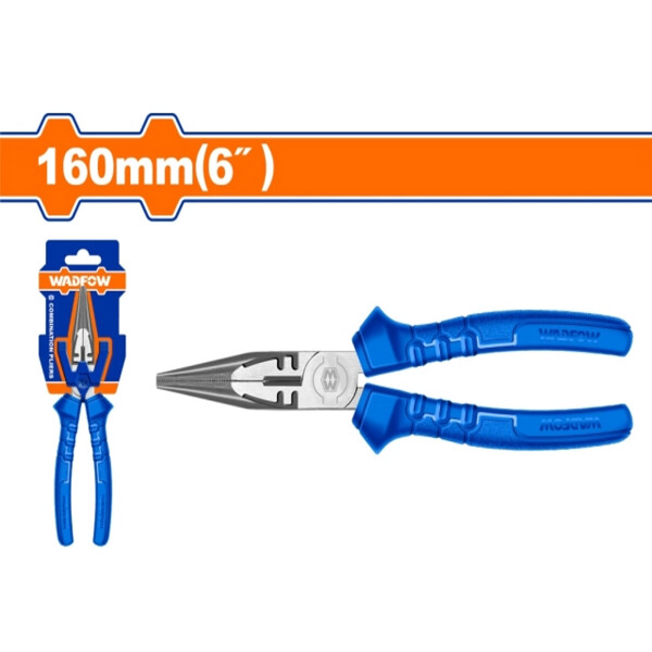 ALICATE PINZA PUNTA FINA 6´´ WADFOW WPL2C26 ALICATE PINZA PUNTA FINA 6´´ WADFOW WPL2C26