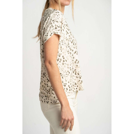 Remera Estampa Nácar