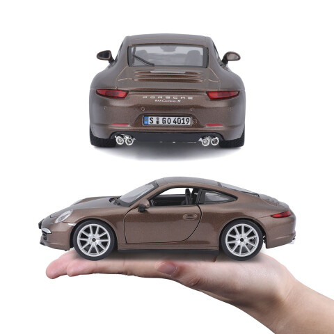 Auto de Colección Bburago Escala 1:24 PORSCHE OCRE