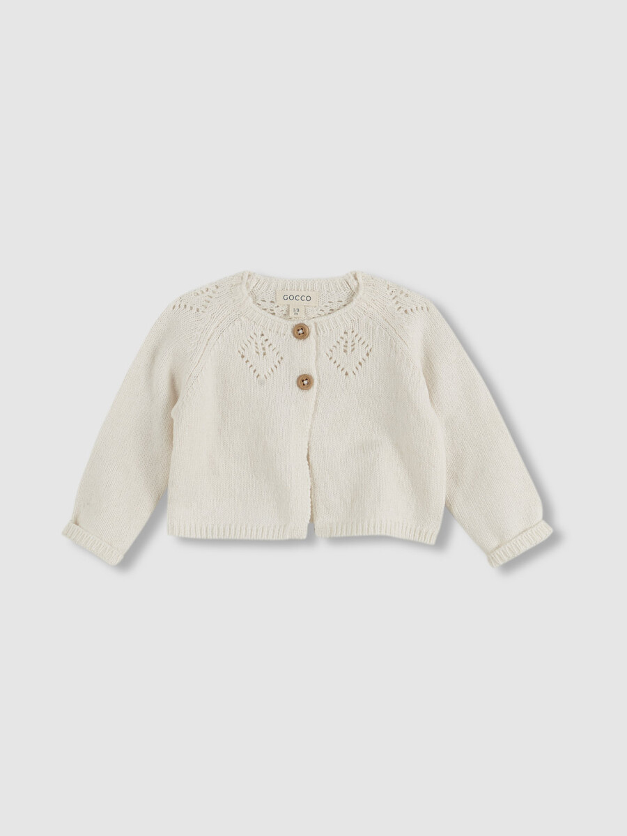 Chaqueta Desagujada Verde