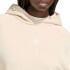 Canguro de Mujer Adidas Kit 3 Stripes Beige - Blanco