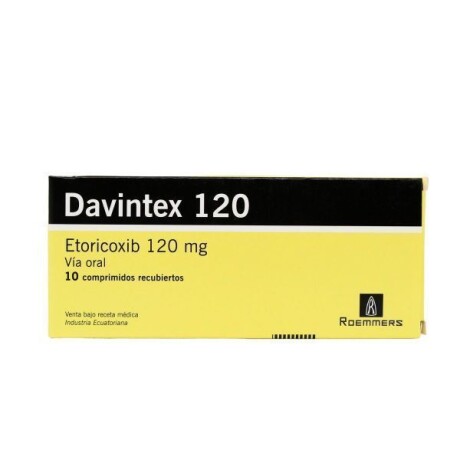 Davintex 120mg 10 Comprimidos Davintex 120mg 10 Comprimidos