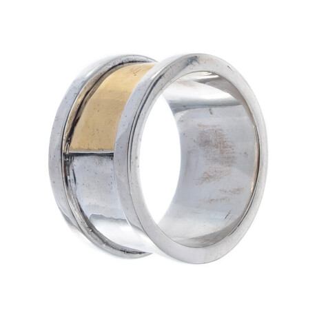 Anillo de plata y double Anillo de plata y double