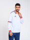 CAMISETA RETRO Nacional Hombre Blanco, Azul Royal, Rojo