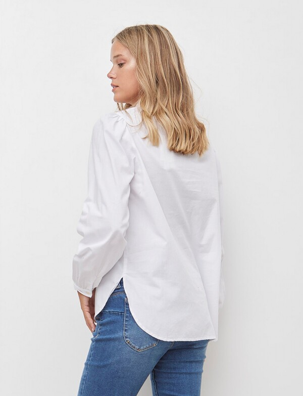 Blusa Algodon BLANCO