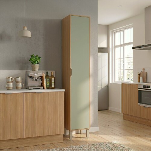 Armario despensa 1 puerta Color Alecrim