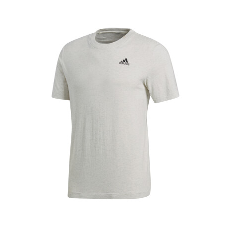 adidas ESS BASE TEE WHITE MELANGE/BLACK