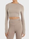 TOP PRO TRAINING CROPPED LS Umbro Mujer 00b
