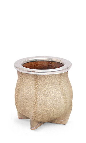 MATE DE CERÁMICA CHICO DELTA PATCH BEIGE