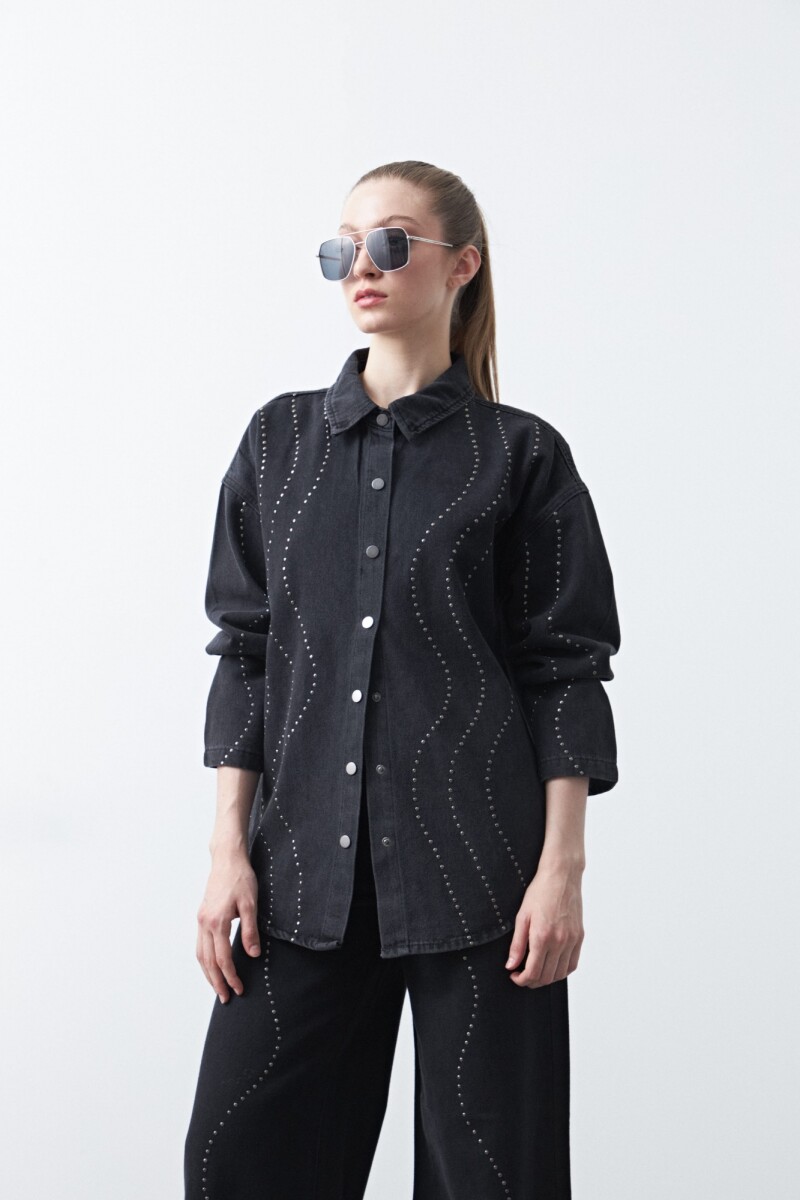 SOBRECAMISA ADELE - Negro 