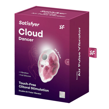 Satisfyer Cloud Dancer Succionador Clítoris Vibrador Rojo