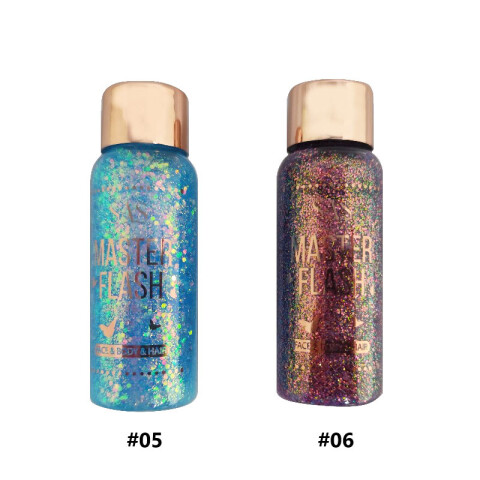 Glitter en gel para el cuerpo, rostro y cabello (M2754) Glitter En Gel Para El Cuerpo, Rostro Y Cabello (m2754)
