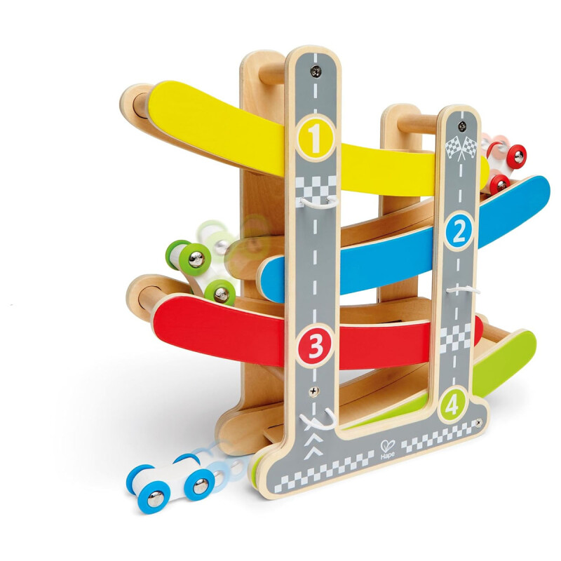 Pista de Carreras Zig Zag Hape Pista de Carreras Zig Zag Hape