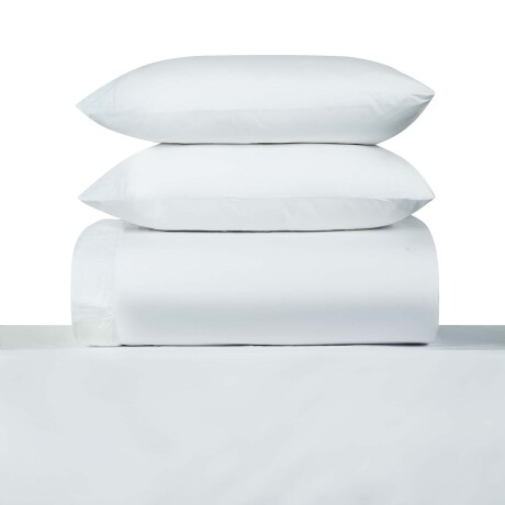 JGO SÁBANAS 1 PLAZA ALGODON BLANCO BRODERIE 200H