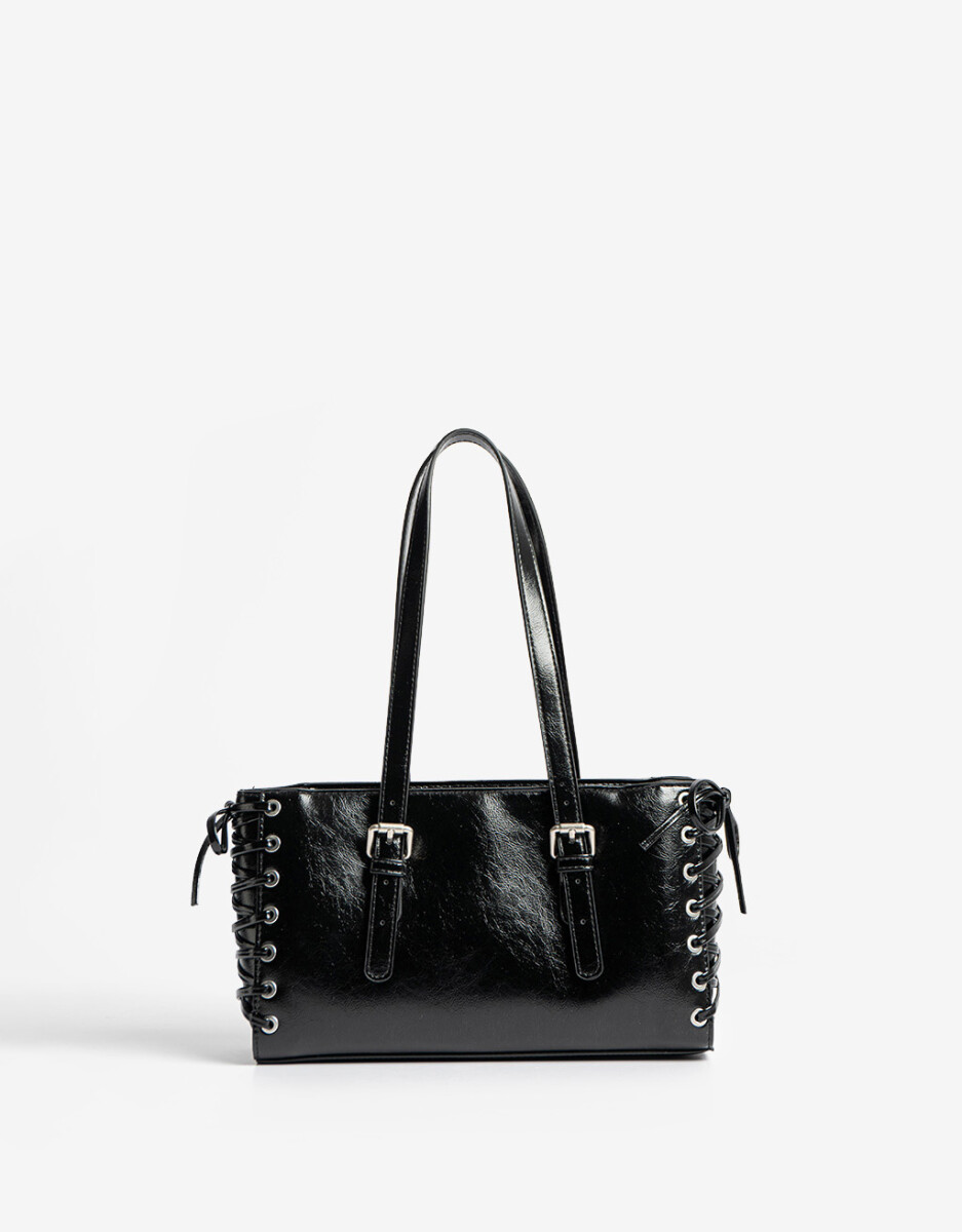 Cartera Formato City Con Entramado 