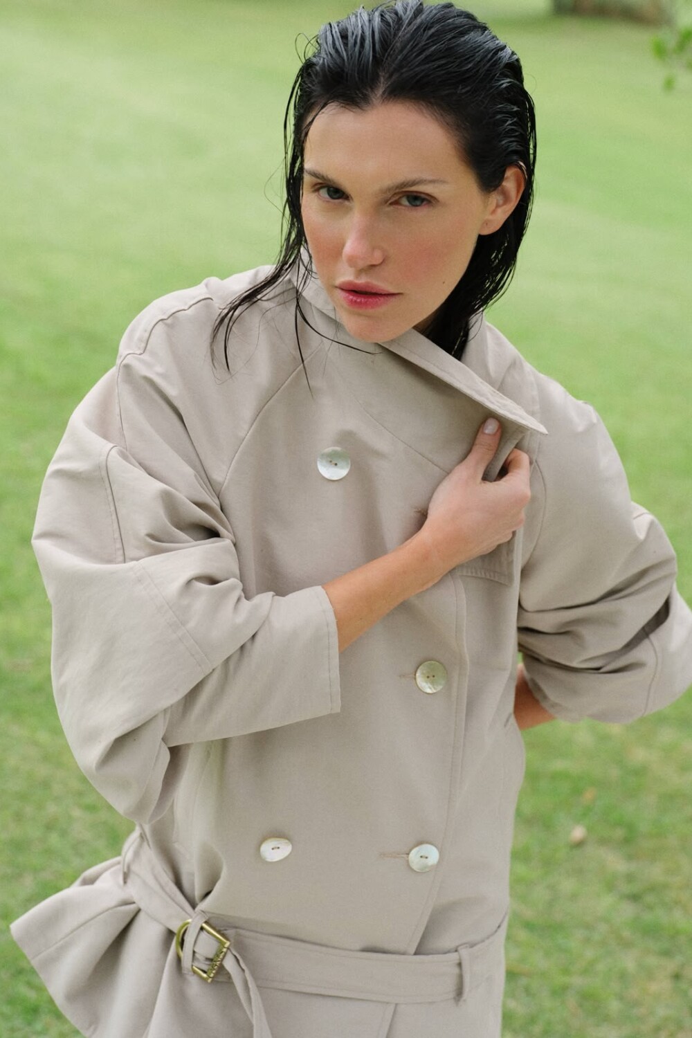 Colette Trench Beige