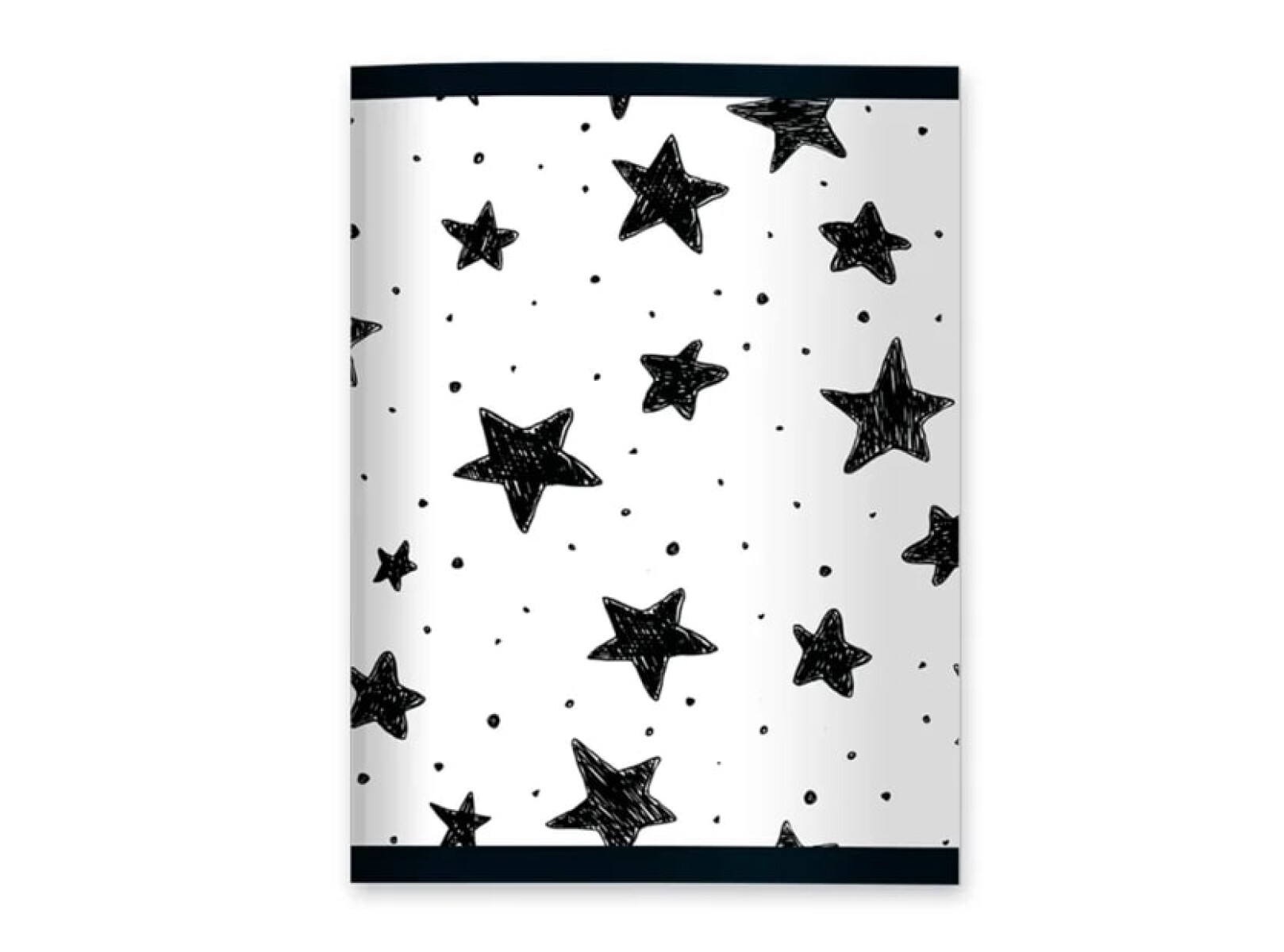 Cuaderno Campus Engrampado 96 Hojas Rayado - Estrellas 
