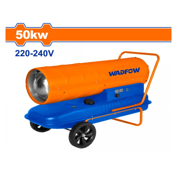 CALEFACTOR A DIÉSEL/KEROSENE 50KW 220-240V WADFOW WHTS1A50 CALEFACTOR A DIÉSEL/KEROSENE 50KW 220-240V WADFOW WHTS1A50