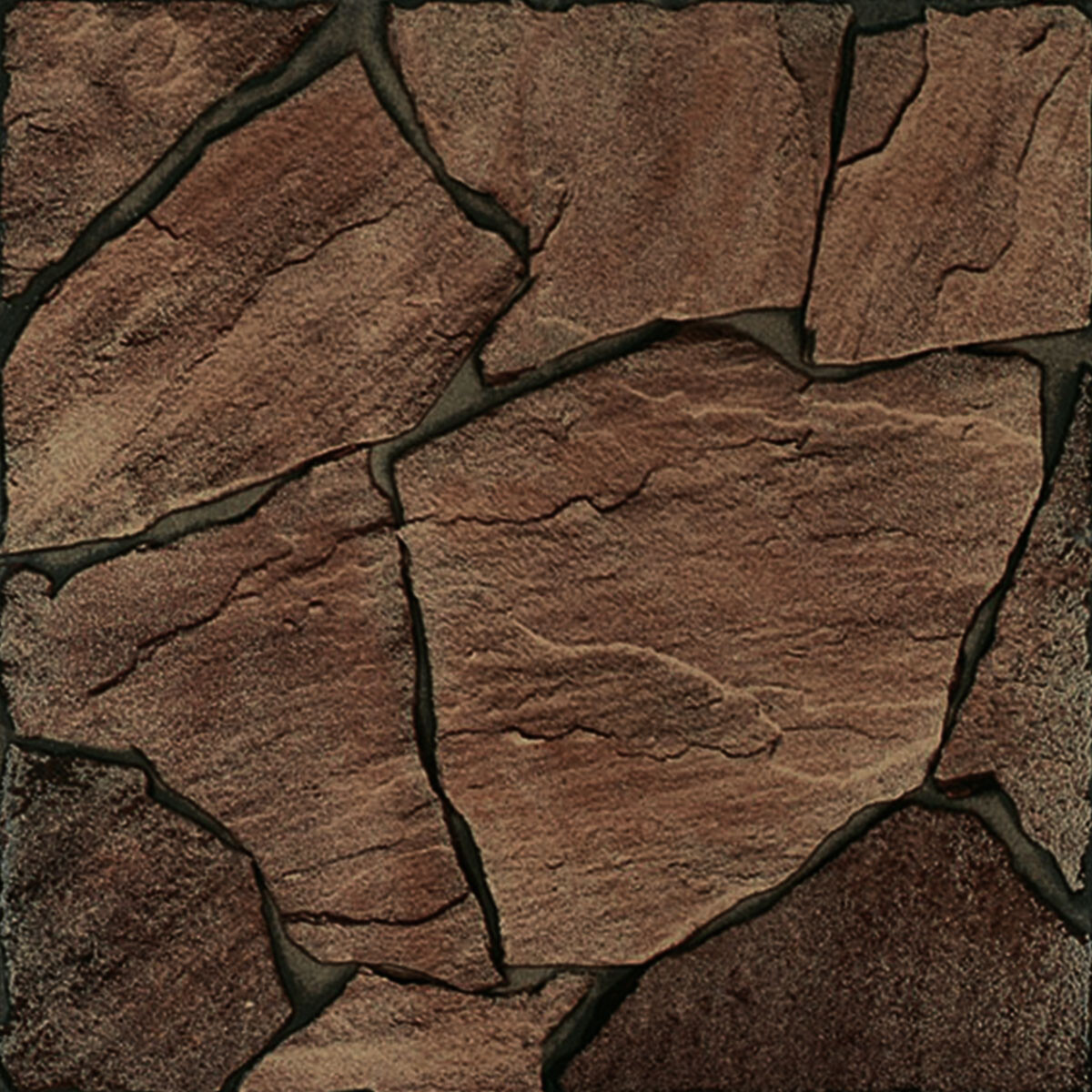 Ceramica Marrón Rústico Antideslizante 57X57Cm Piso Pared 