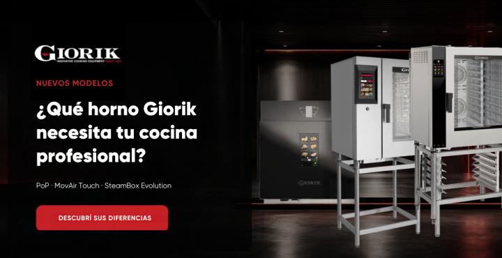 ¿Qué horno Giorik necesita tu cocina profesional?