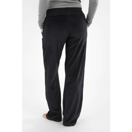 Pantalon velour Negro